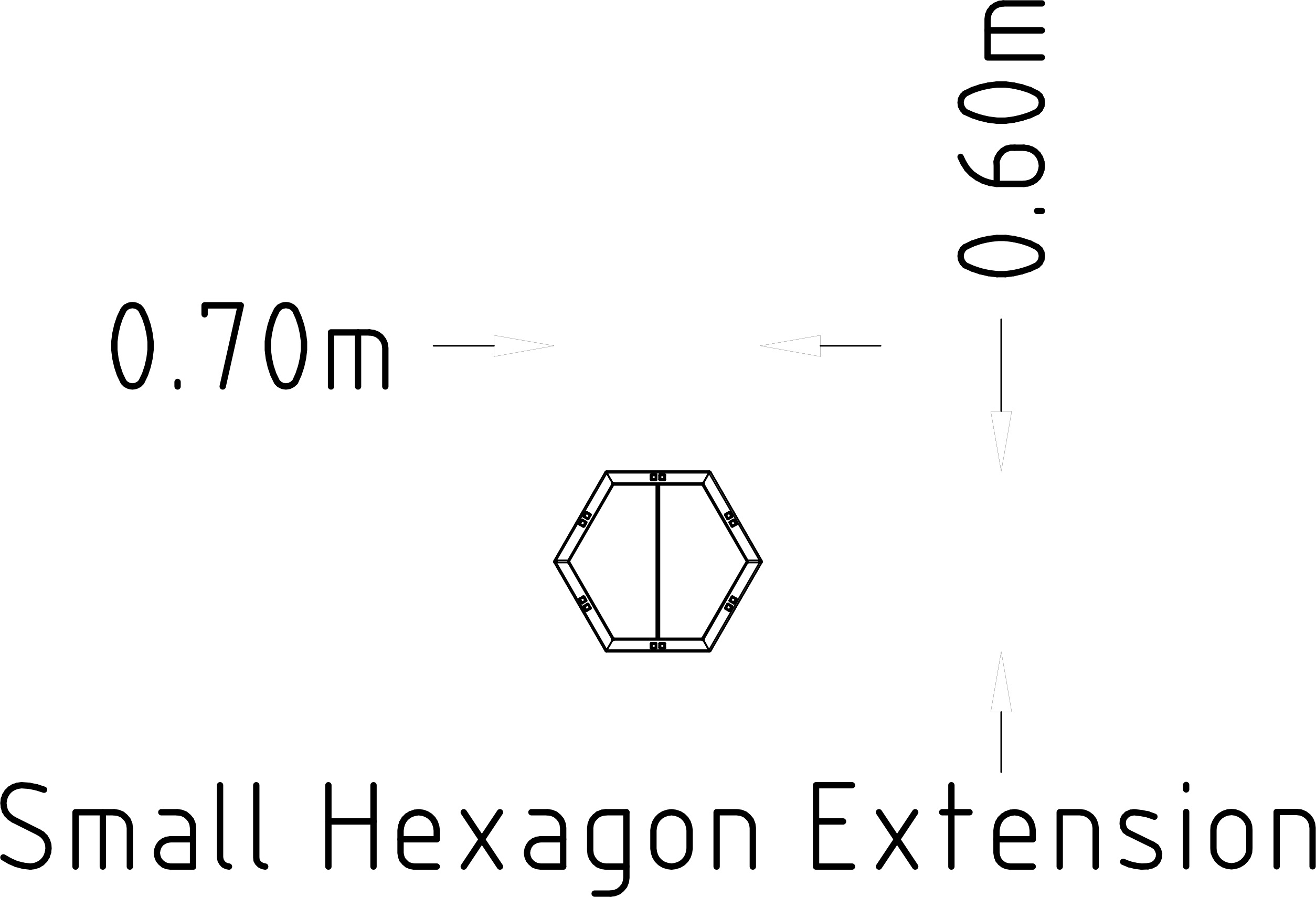 Hex Ext Modul Rosenlund (S)