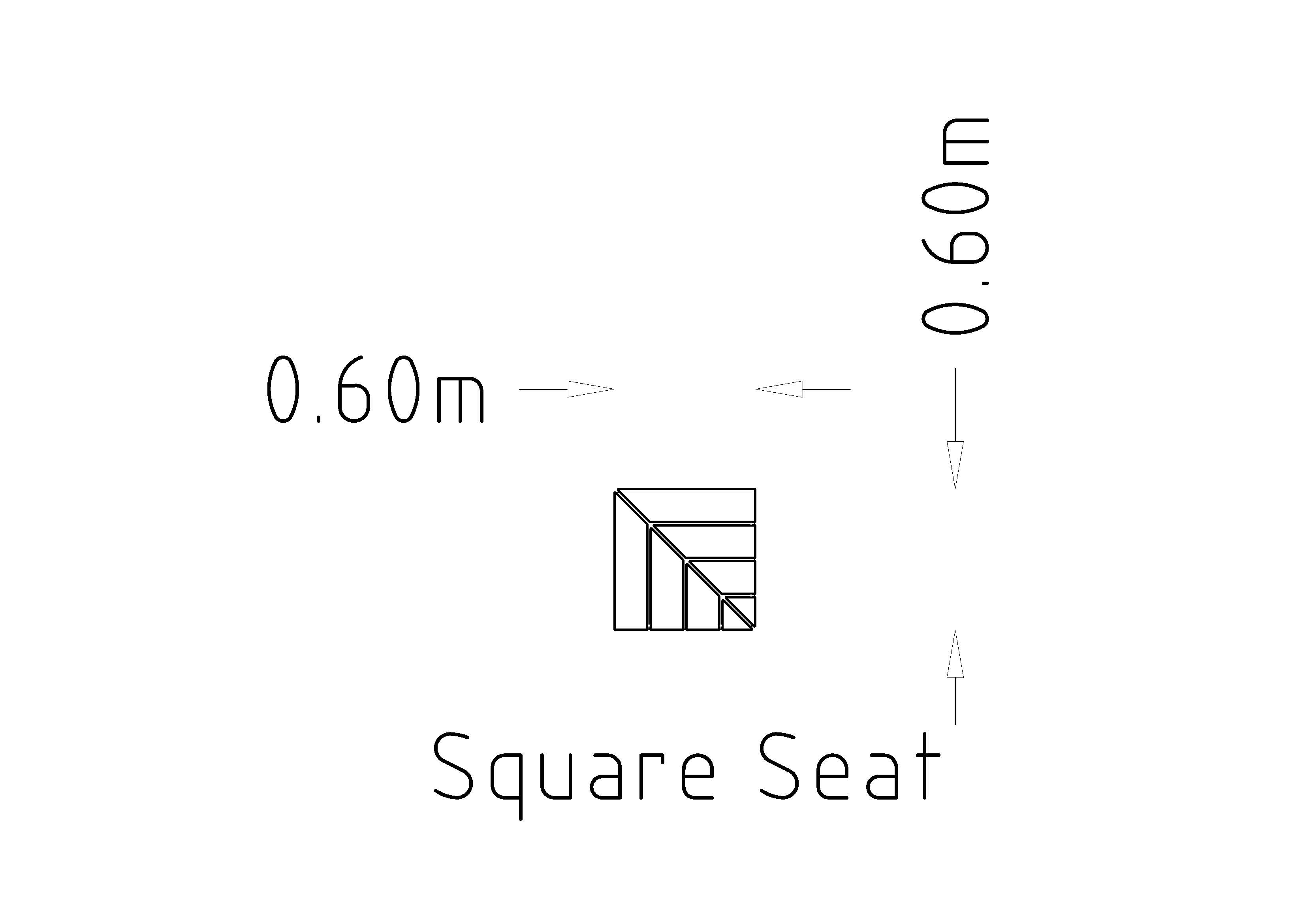 Asiento de madera Rosenlund