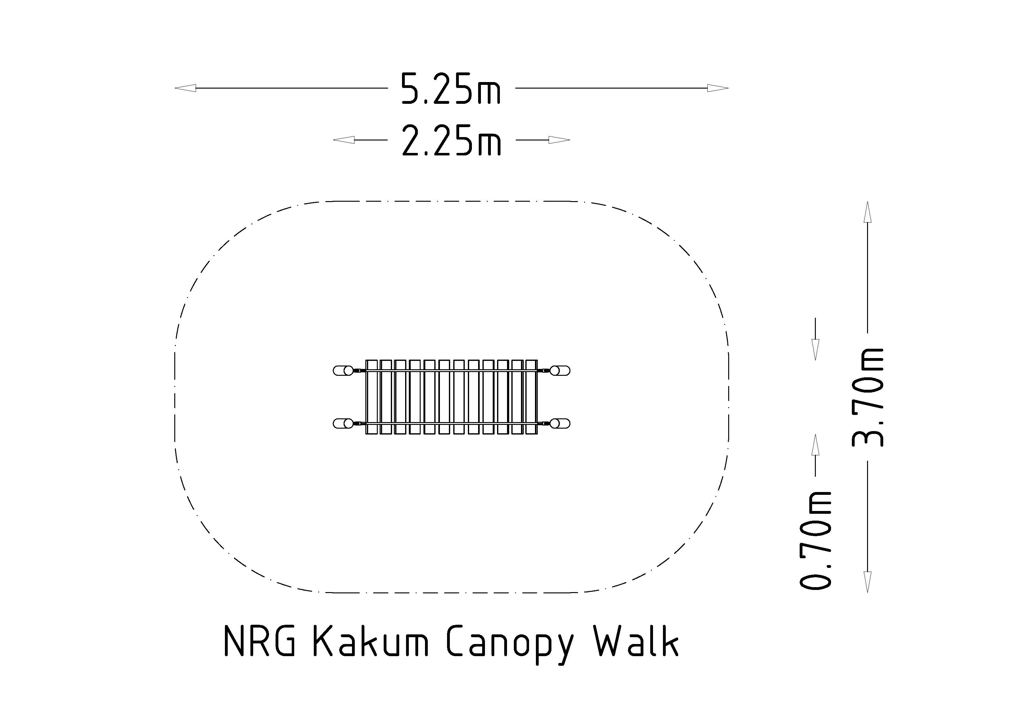 NRG Kakum nadstrešnica Šetnja 