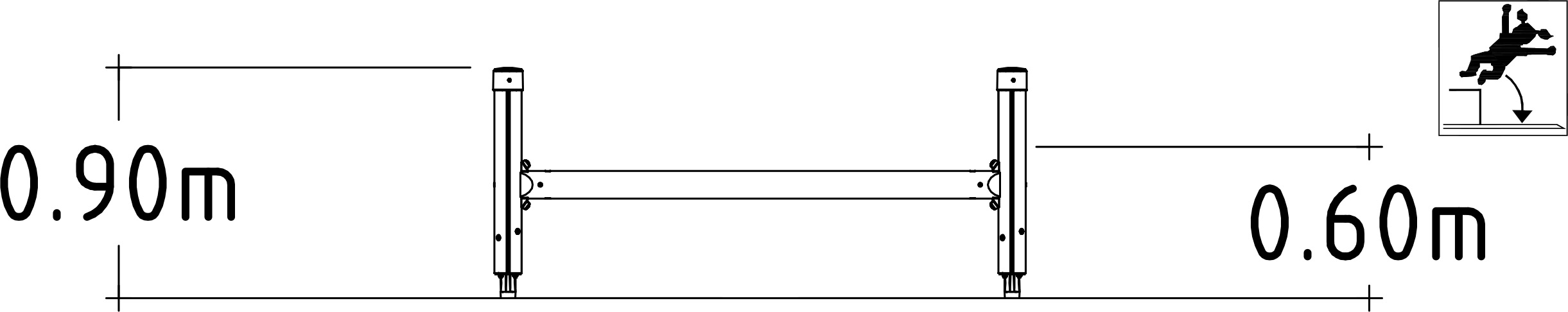 Hindernisparcours Net Crawl