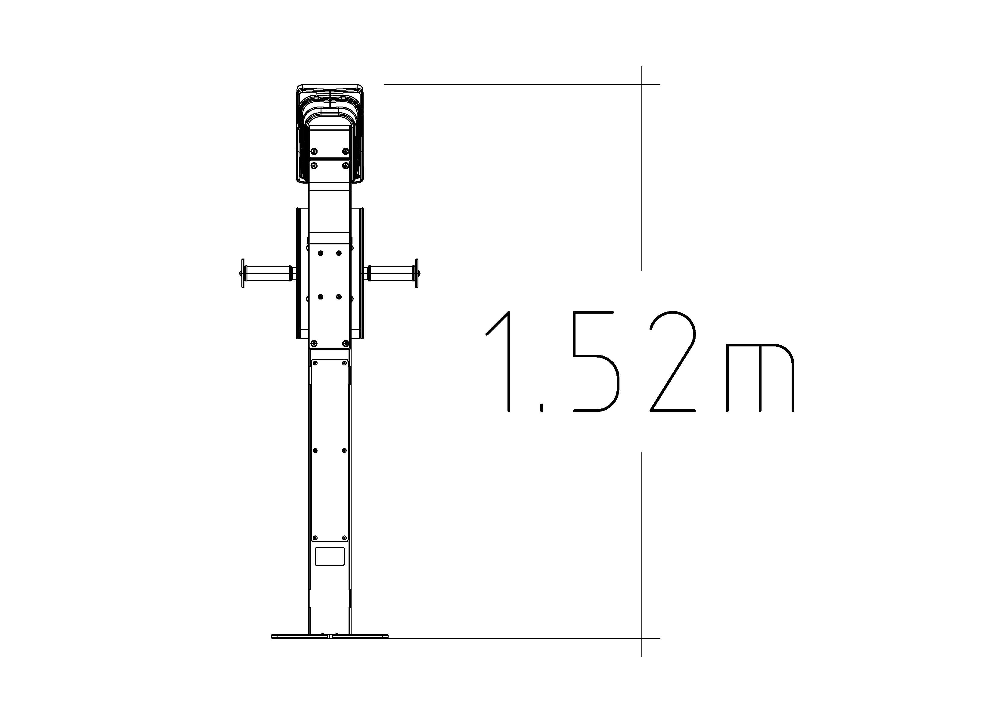 Rower ręczny TGO PowerSmart