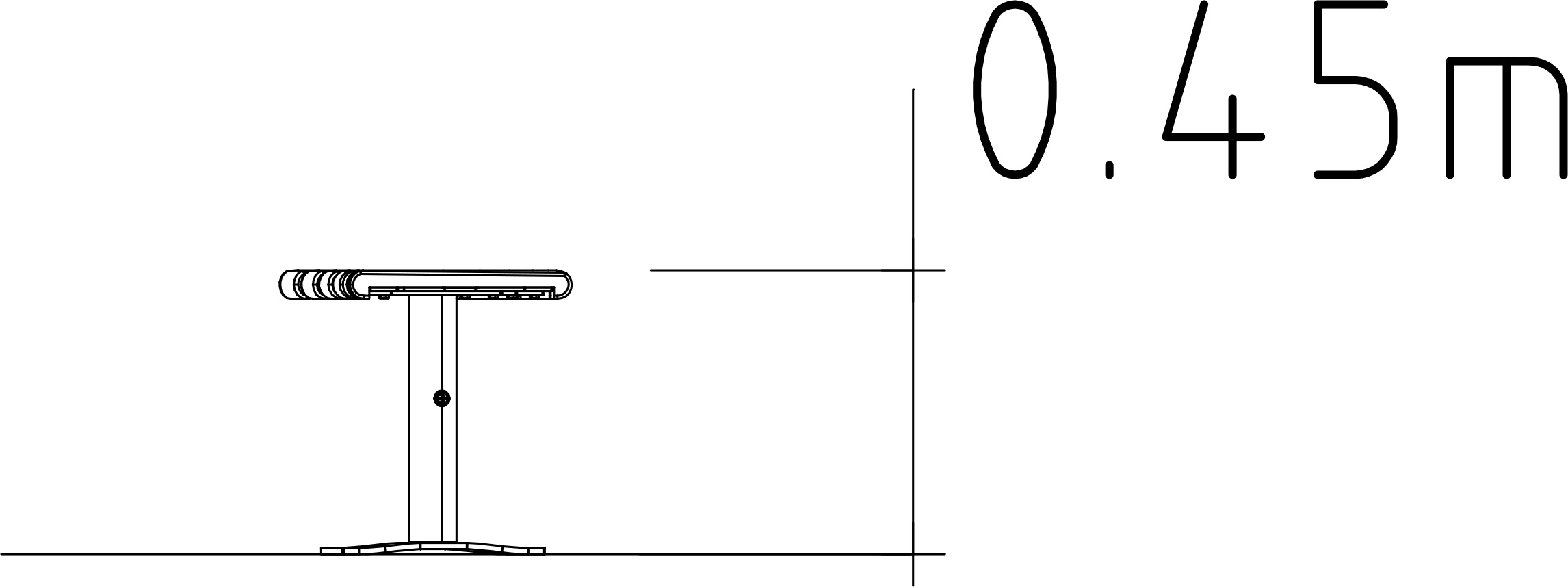 Székletépítő modul 45° Sofiero