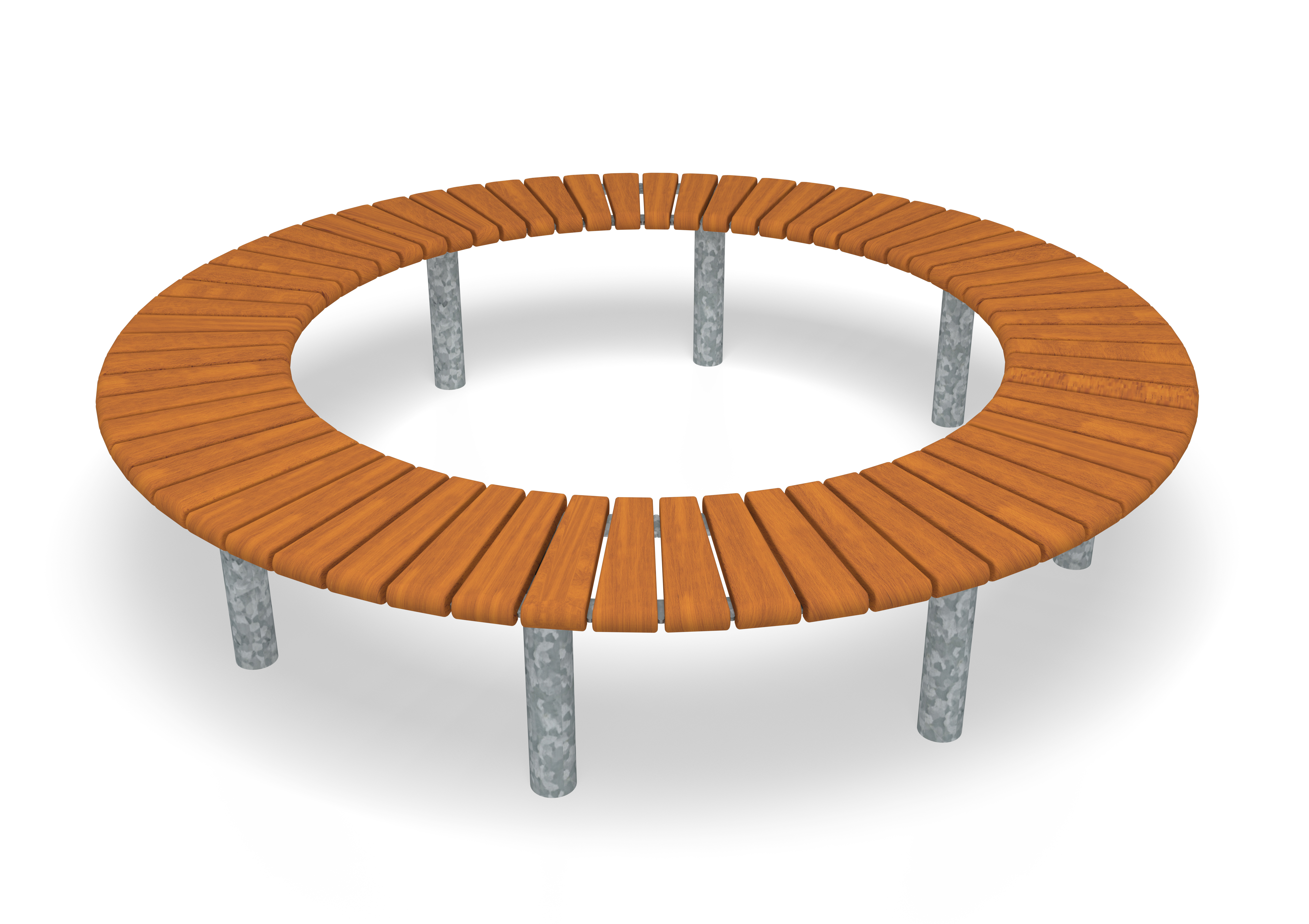 Bench Curved 360° Sofiero 