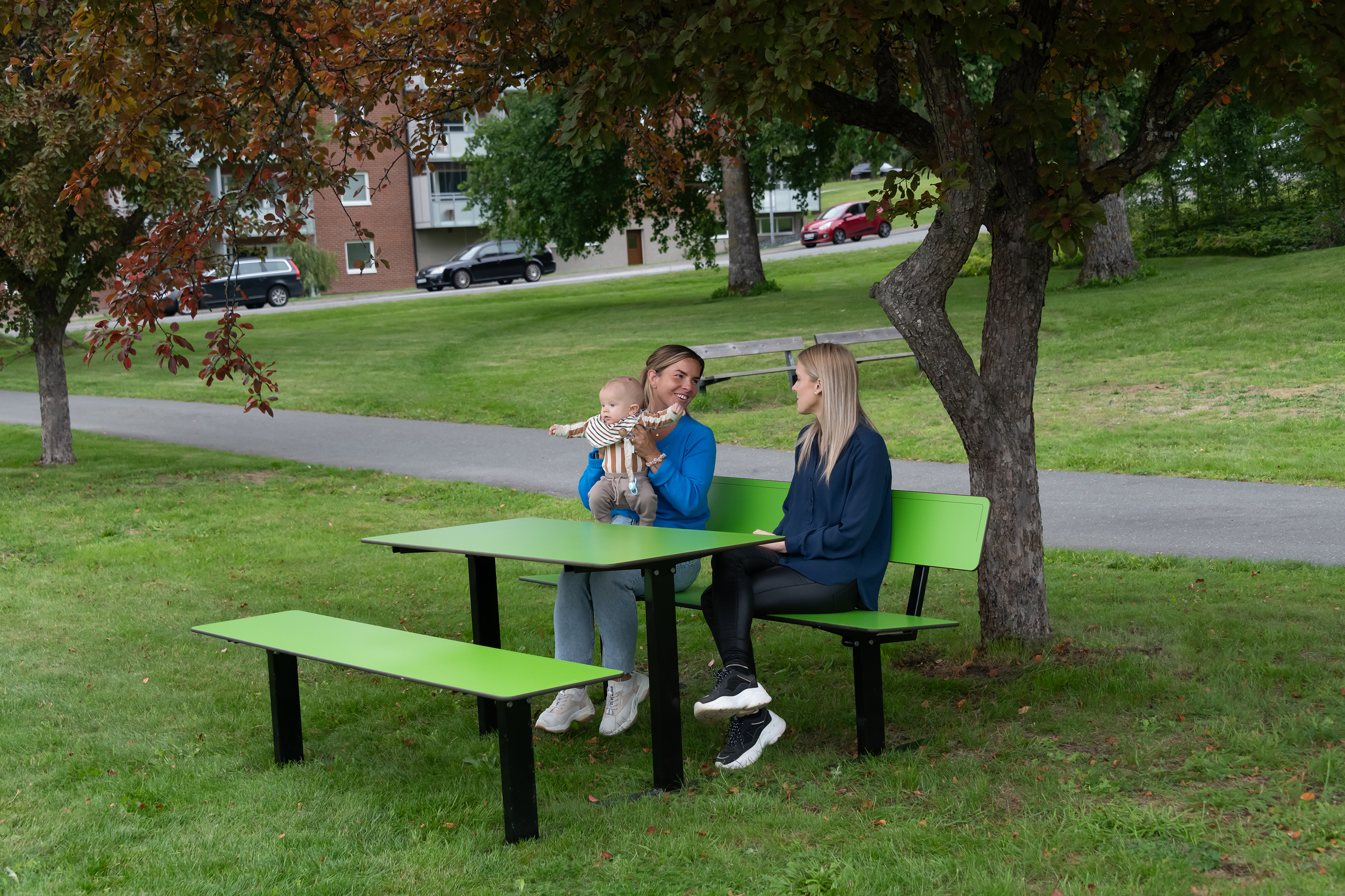 Park Bench Ekeby HPL