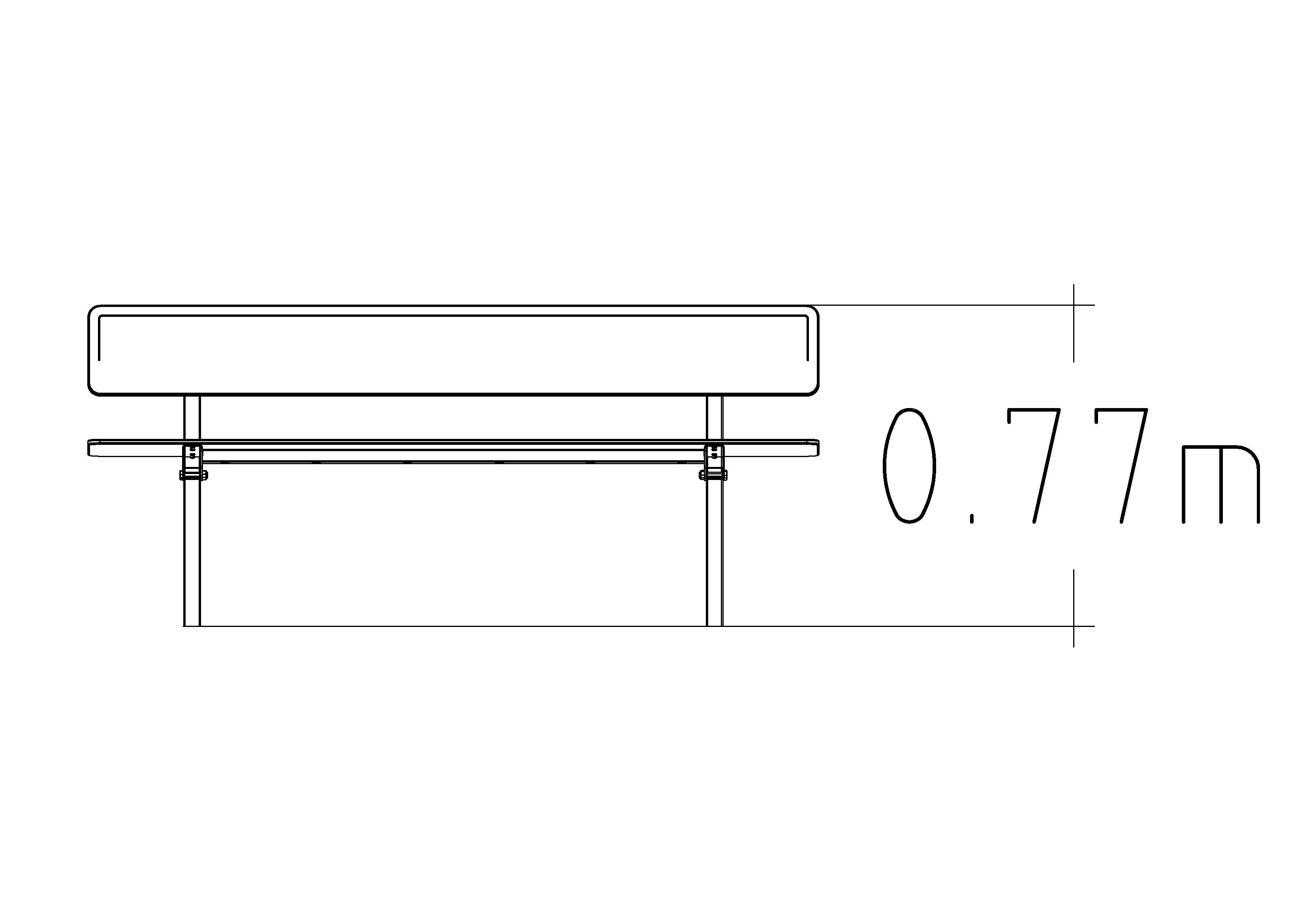 Parksofa Ekeby HPL