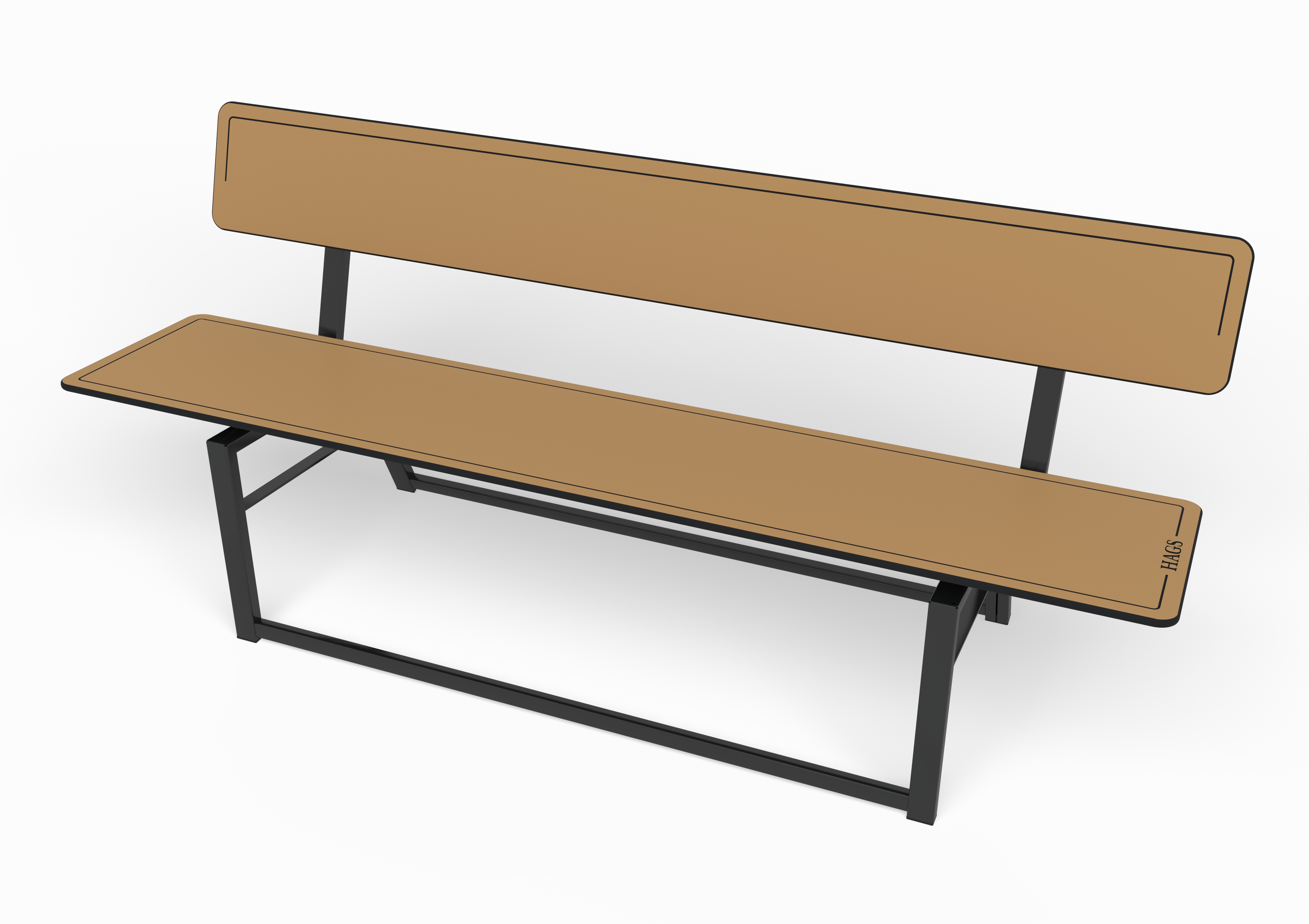 Parksofa Ekeby HPL