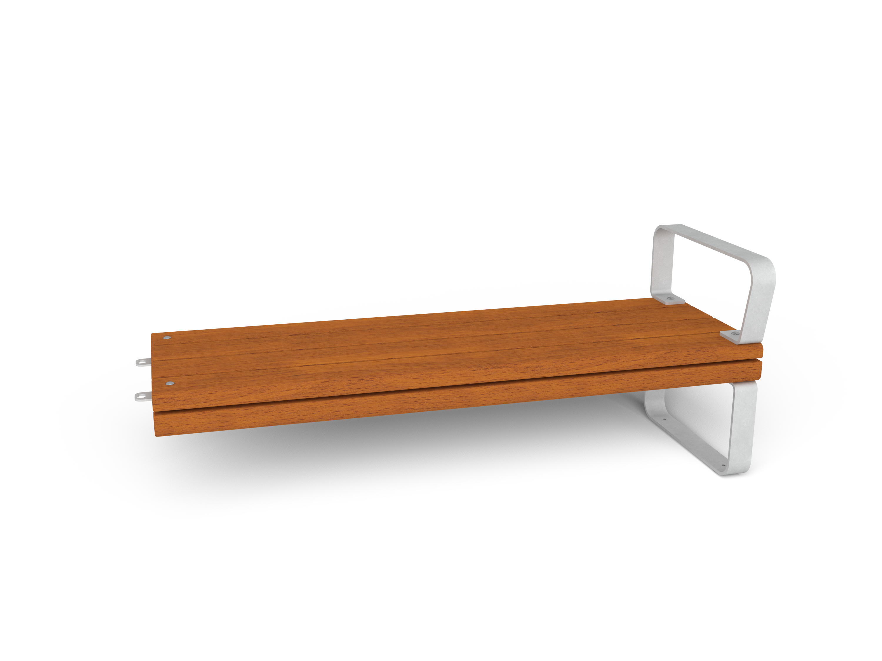 Bench Rosenlund w Armest