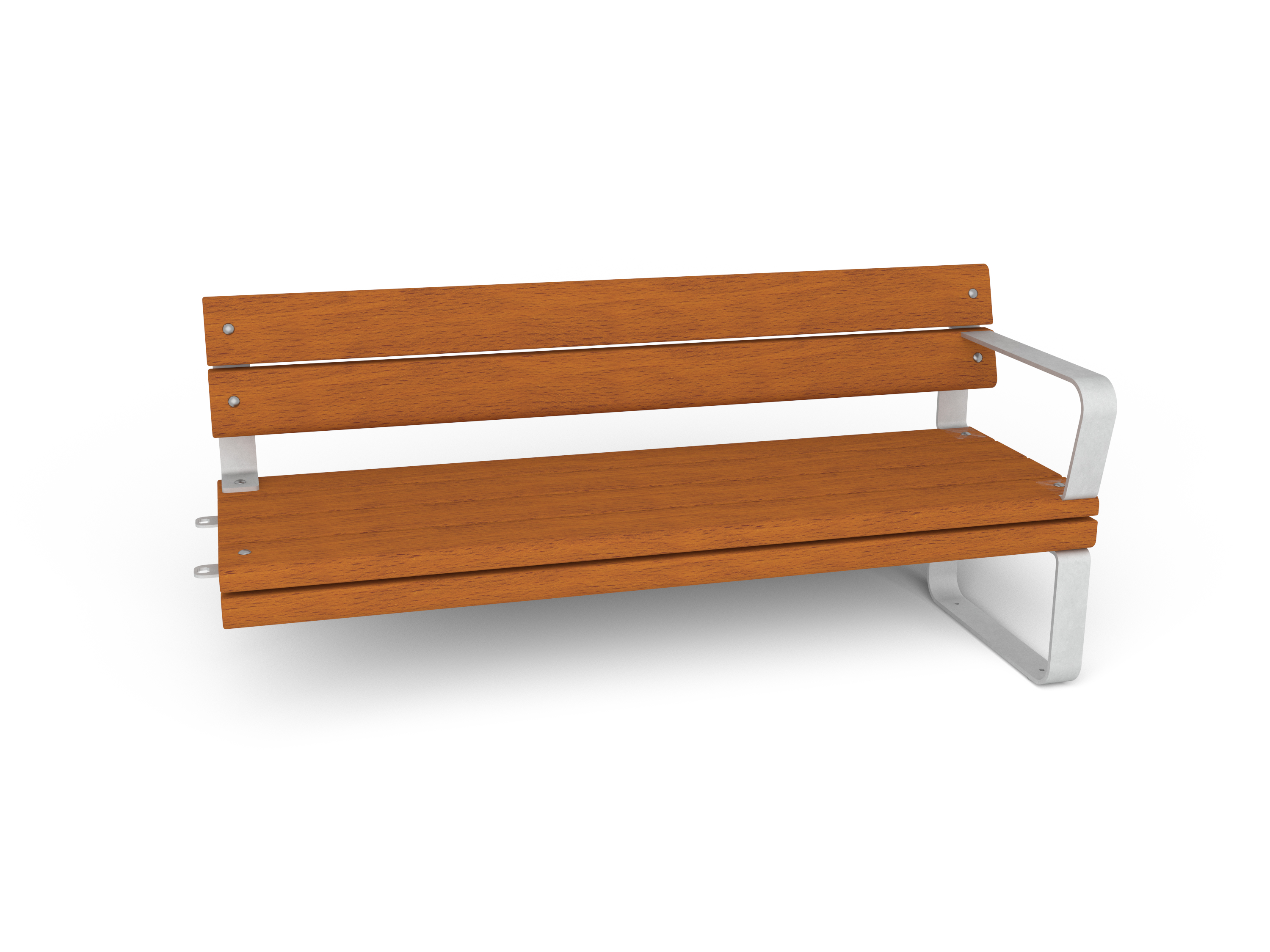 Park Bench Rosenlund Hardwood