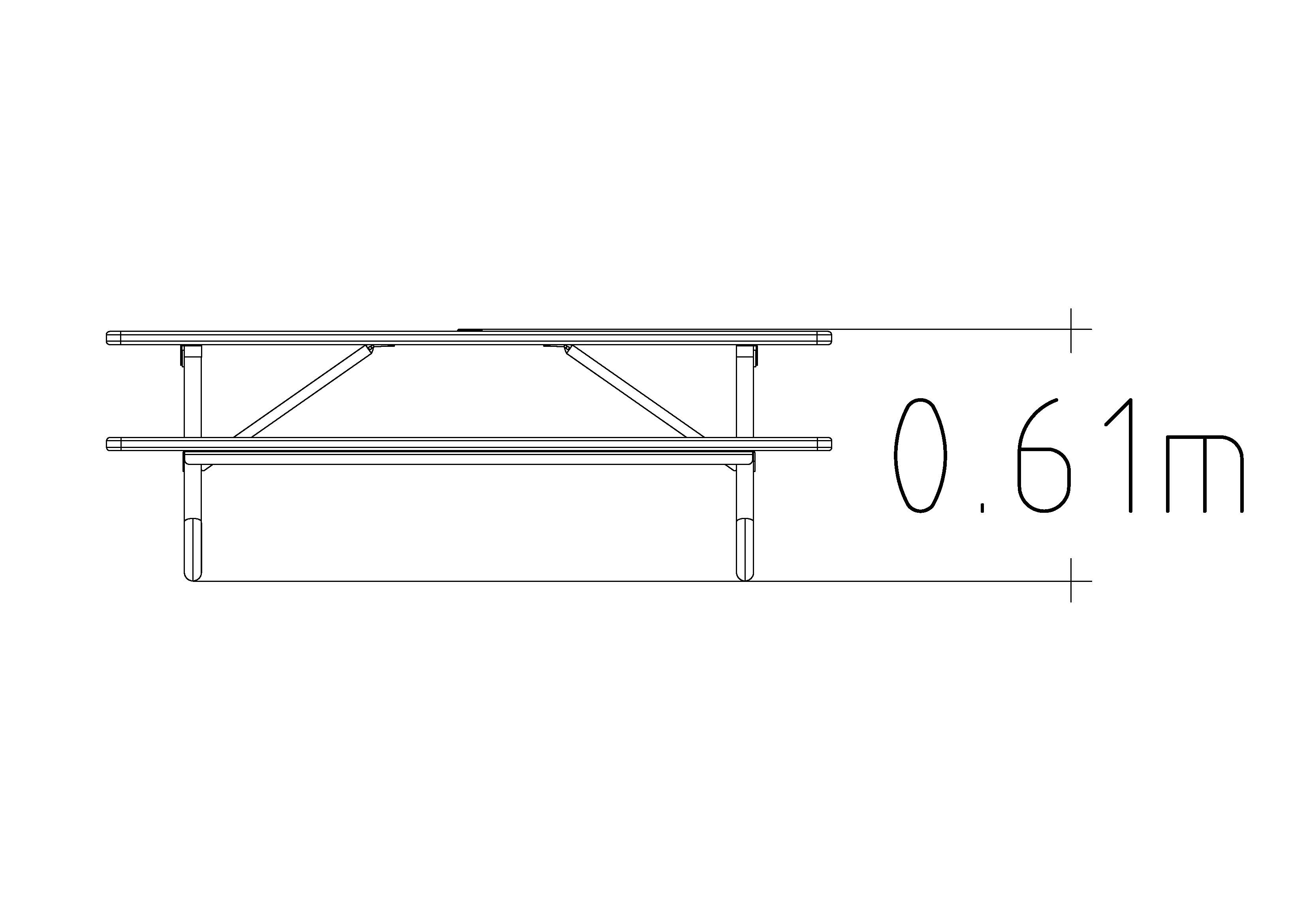 Picnic Table Hallon