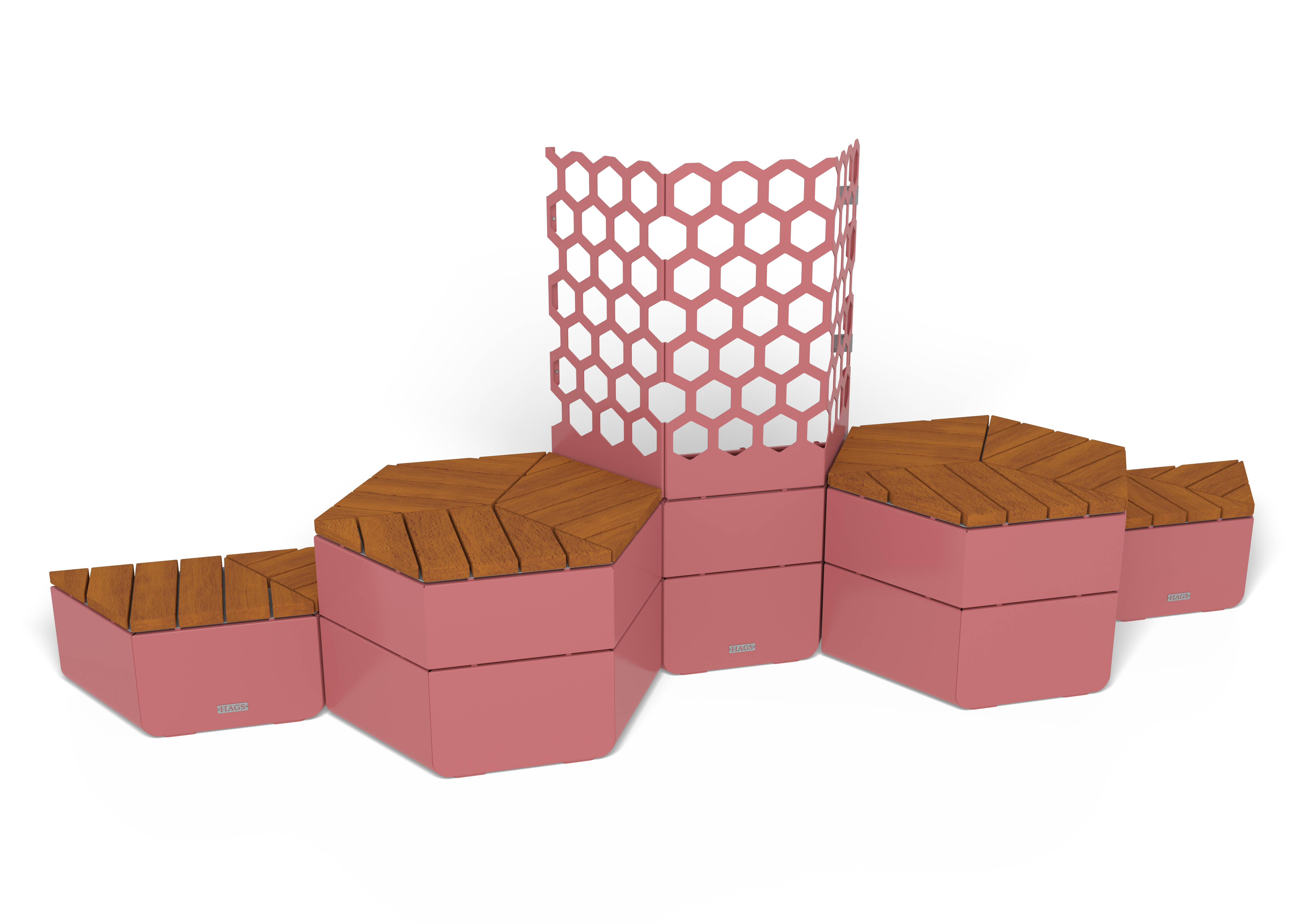 Wall Seating Group Rosenlund Hardwood