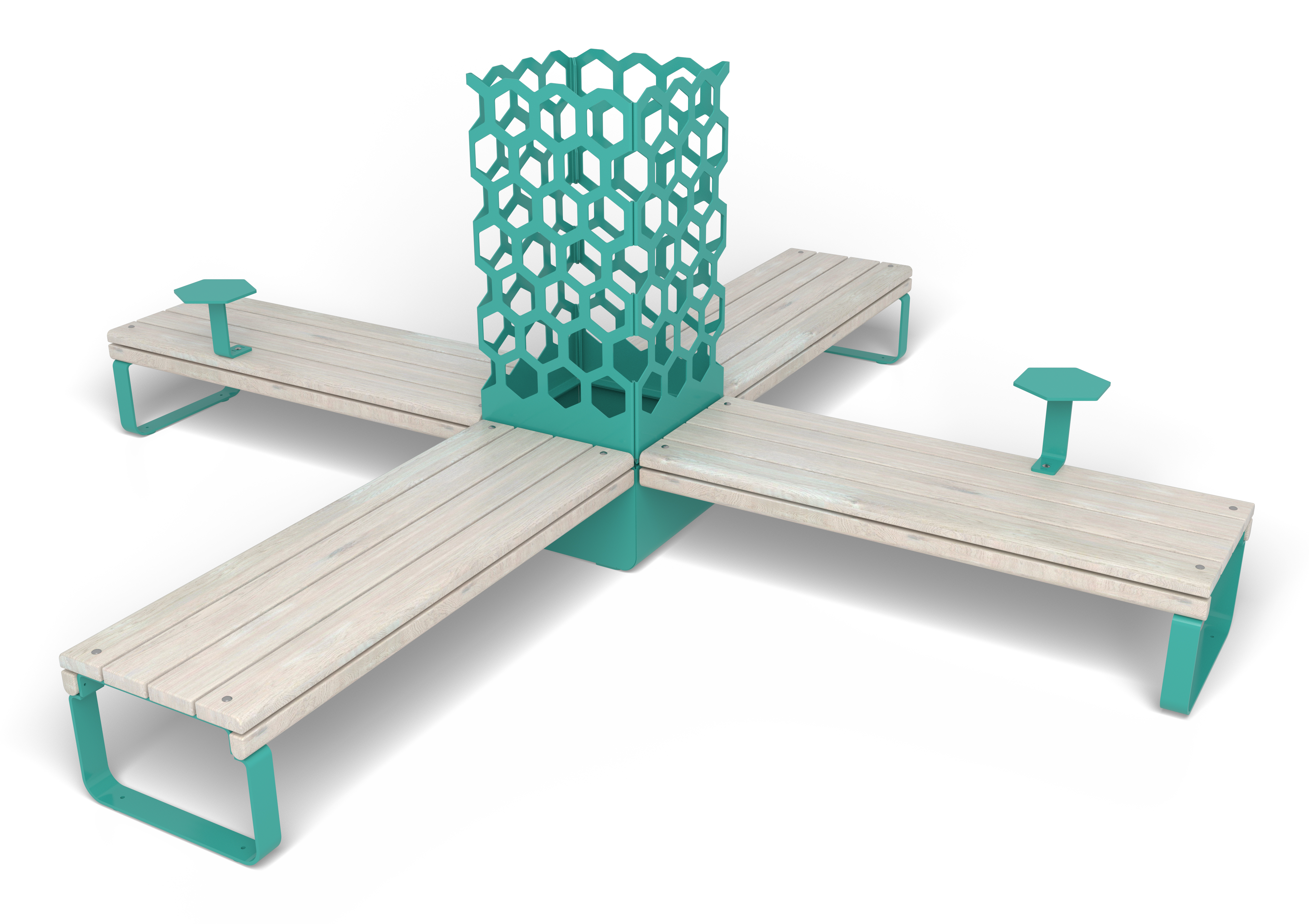 Square Benches Rosenlund