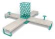 Square Benches Rosenlund