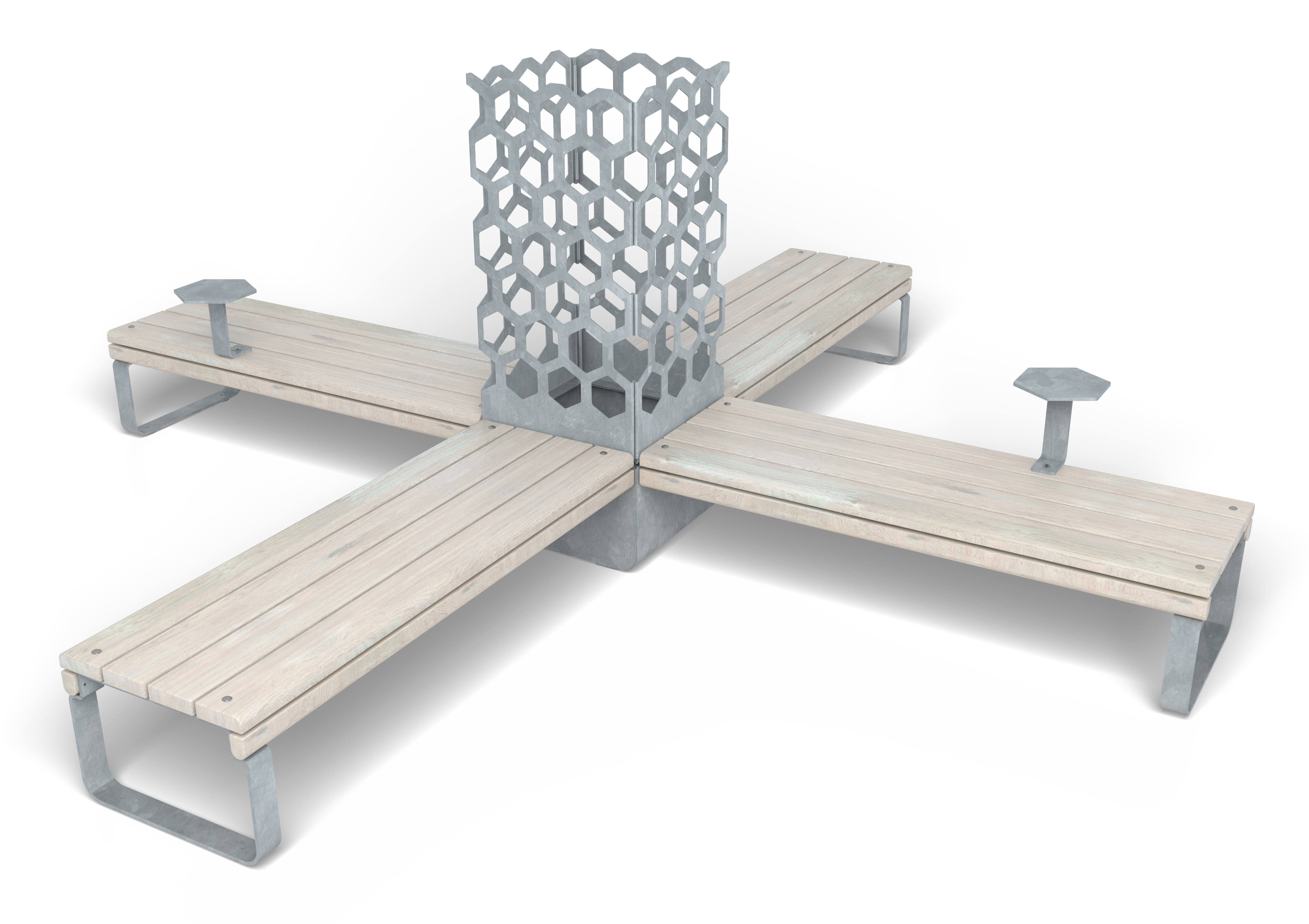Square Benches Rosenlund