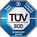 TUV accreditation logo